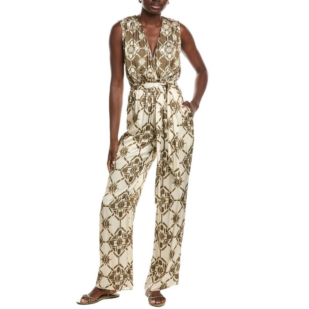 Ramy Brook Womens Noelia Jumpsuit, Green